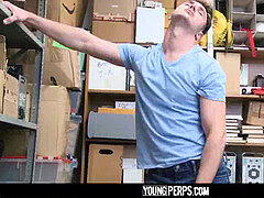 YoungPerps - steaming Security Guard Unlawfully bangs A Perp’s cock-squeezing Asshole