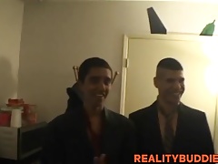 Skinny butt munchers have perverted gay college party