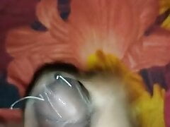 Pumping my penis very hard,pure blackest penis in the world.