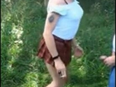 Crossdresser Blowjob and Masturbation 2