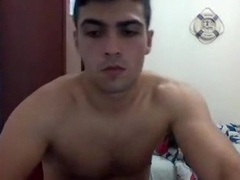 Turkish Boy Jerking His Nice Cock On Cam