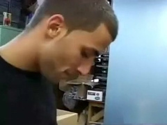 straight guys paying off debt by gay blowjob