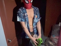 Gay men, thai, masturbation cum