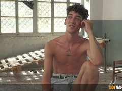 Sir Kane puts Gabriel Paris and Angel Privvt through some serious bondage and domination