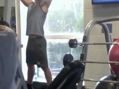 Str8 bulge in gym