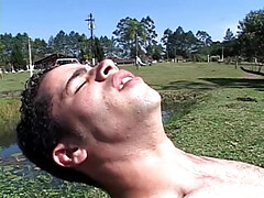 Sexy straight Latino fucking for the first time 9