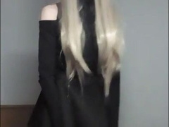 Ladylike stud crossdressed as a ultra-cute sissy