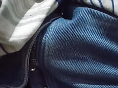 Young man damaging your penis tension