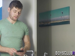 Analingus man barebacked