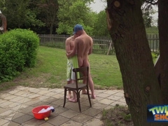 Draped Have fun Raw Outdoors