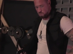 Michael Roman And Blake Palmer In Cock Exercises