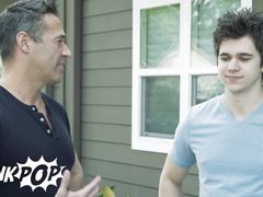 Dean Phoenix Reconciles His Sexuality Before Joining His Stepson Will Braun And Casey Jack In Bed - TWINKPOP