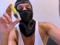 Blacked Hippie shows off nail grind on hands and feet for hand and foot fetish fans