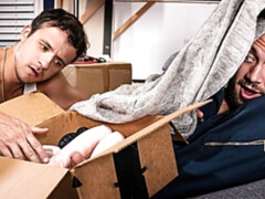 Mover Dante Colle gets to nail his client, Nate Grimes