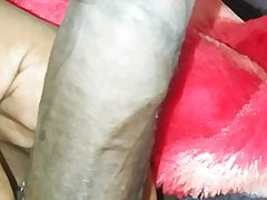 Black young big dick handjob.