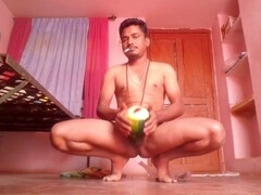 Fucking watermelon, hairy indian gay, amateur fucking