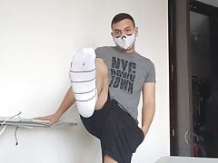 Male feet worship #5