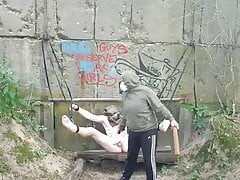 tied gay feet spanking