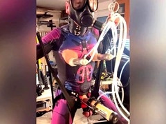 Pumps, jerked off, bondage milking