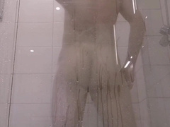 Bathroom and fuck stick joy with Norwegian teenage