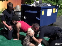 Jism's threesome with a facial cumshot will make you want to tag along