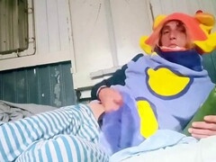 Gay femboy, youthful, european