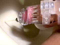 Cascading urine in innocence cell