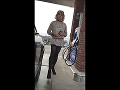 Park and Gas Station Walk