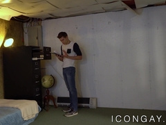 Rimming and sensual anal fucking with two smooth homos