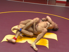 Muscular men pose hot together in merciless anal perversions