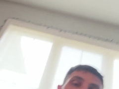 Young guy shoots out a Large Flow in the open