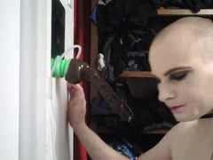 homo faux-cock gargle throatpie