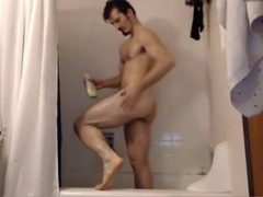 Jock Cam Oil and Shower show(No cumshot)