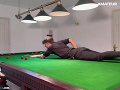 Enjoy Observing Me Thrust the Pool Ballsack up My Acquaintance’s Rump Go Pummeling Wild