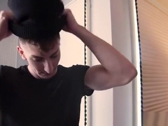 Cat burglar Halloweeen costume turns on horny stepdaddy