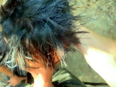 1 Pee Day two Step Bros - Gullet Pee, Pee on Trunk, Pee Together,