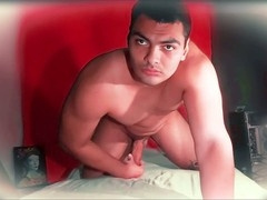 Penis masturbation, men masturbating solo, big dick solo