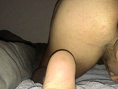 ass-fuck orgasm after fucking my wet bung with fake penis (part2)