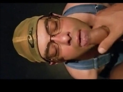 Drinking cum and piss 3