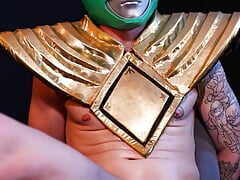 Guy 30 - Edging the Green Power Ranger Until He Covers His Own Face
