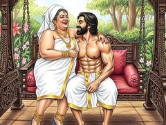 Aunt-in-law, best fuck, railing