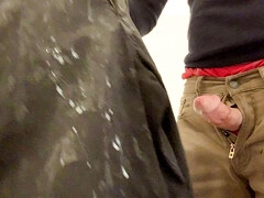 Intense jerking and sagging video