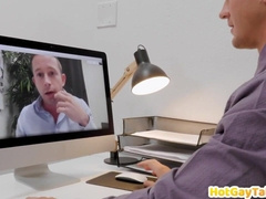 NEXT DOOR STUDIOS - Assgiving office dude gets pummeled by his accomplice on work