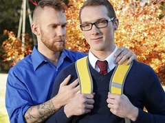 Stepdad sex with Jackson Cooper and Damien Michaels