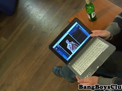 Buff European Muscle Asshole Licked After Unwrapping