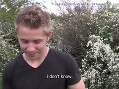 Czech Hunter - Youngster Was Chilling in the Park and Craved Some Ass fucking