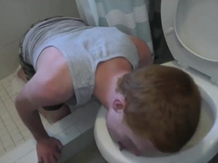 Aa Vid - Ginger Twink Boy Fucked In The Bathroom Bareback