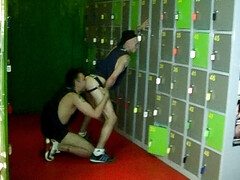 Jordan fucked bareback in jock strpa by Yago