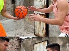 Family Shaft - Innocent Twink Gets Involved In Sexy Threeway With His Step Sibling