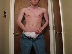 Nerdy Twink's Webcam Show: Big Cock Reveal0000